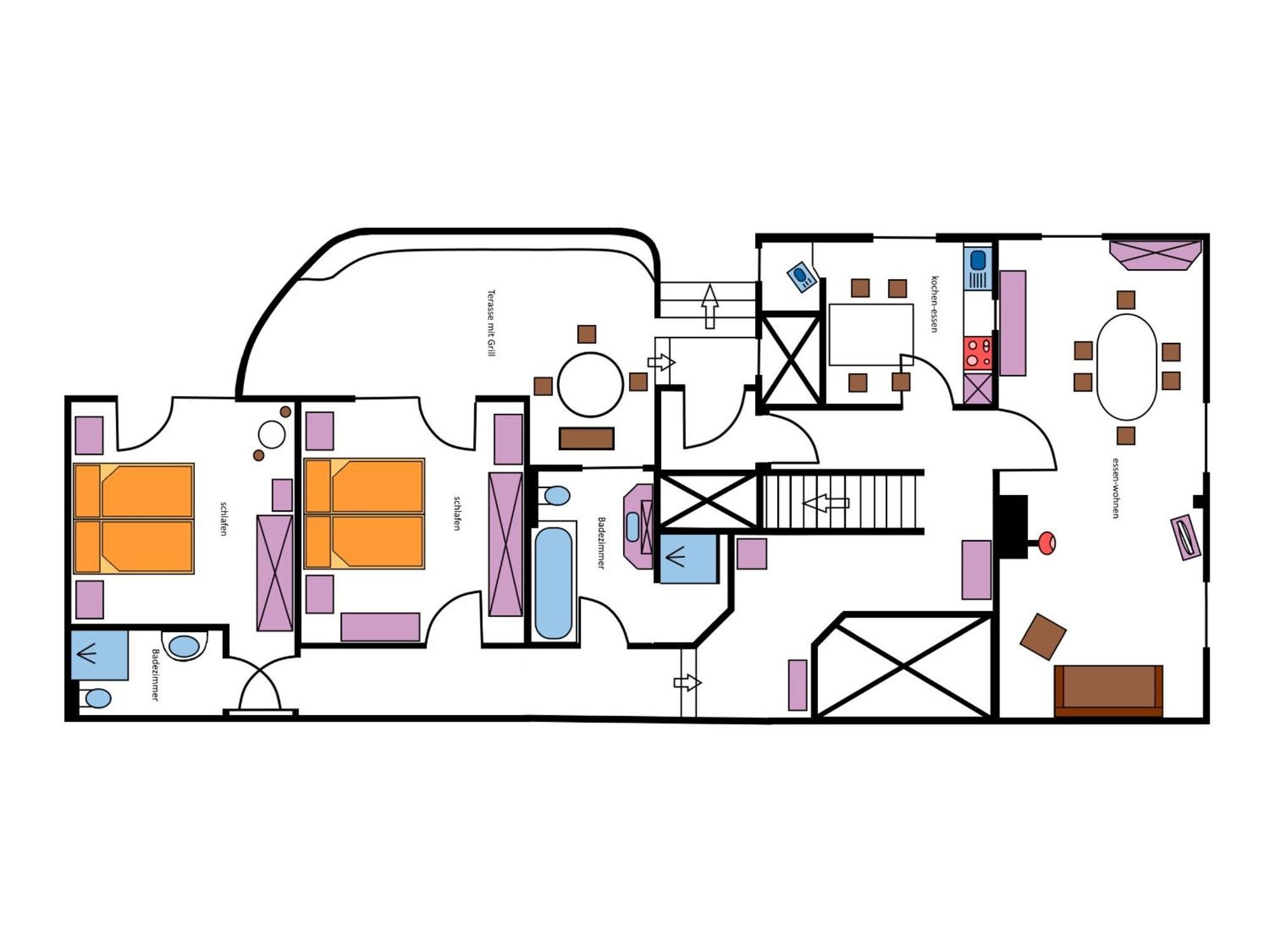 Ferienwohnung Ella, 95Qm, Terrasse تودتناو المظهر الخارجي الصورة